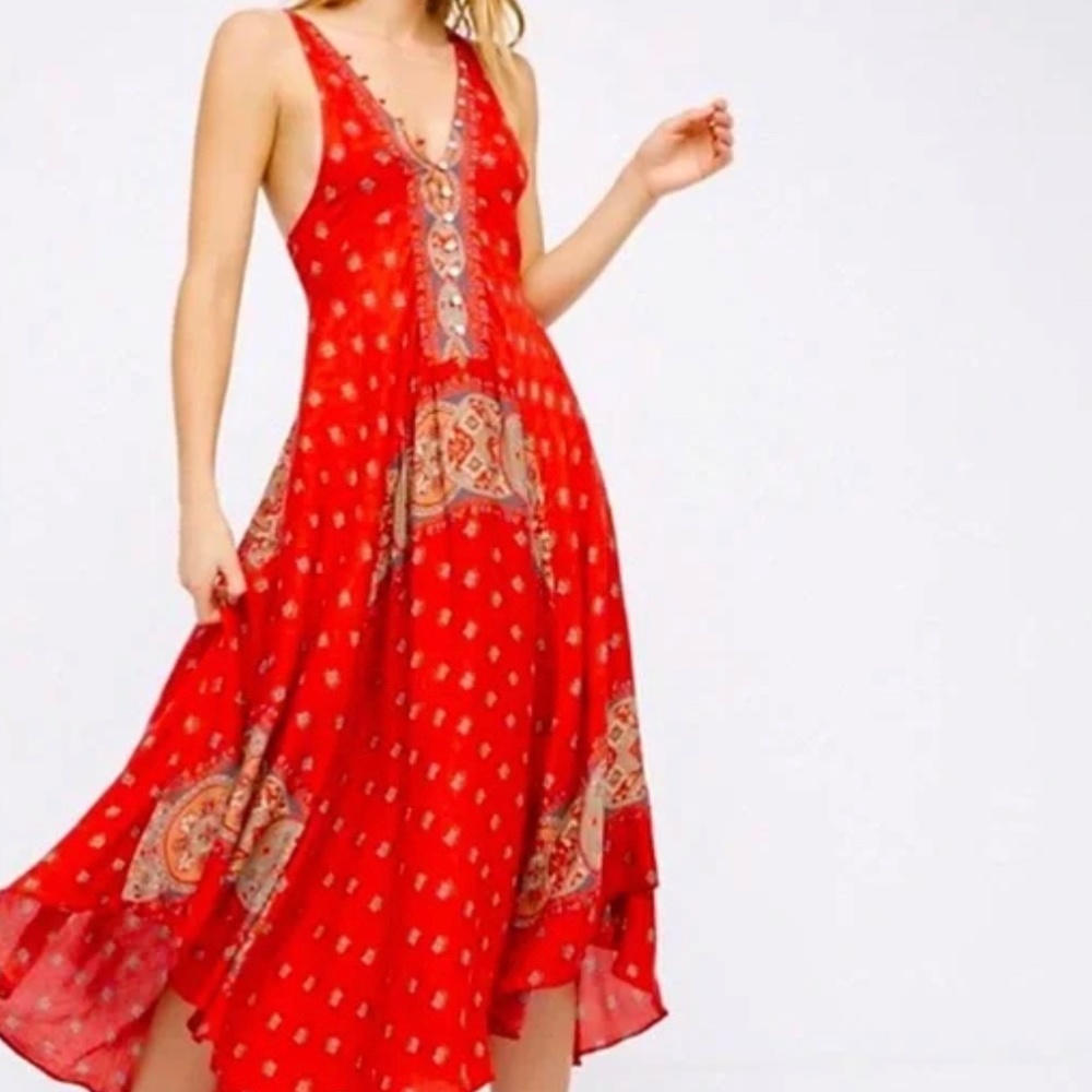 Free People Intimately Faithfully Yours Slip Dress